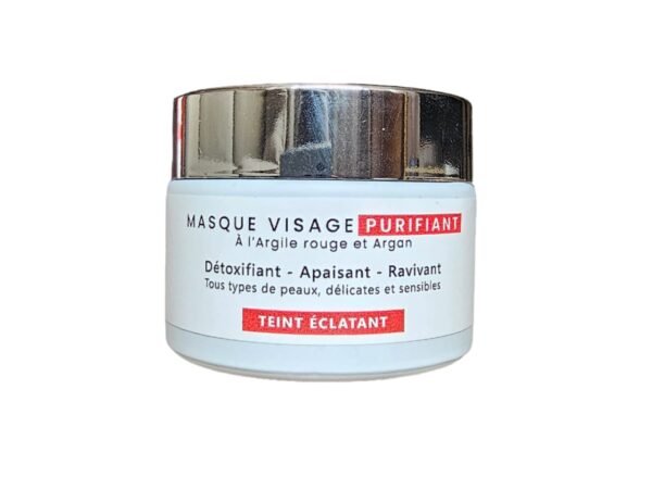 masque visage argan argile